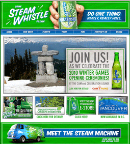 Steam Whistle Bier